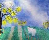 �ǓƂȑz���Ɍ���������悹�ė���Ȃ玄�̖��O���Ă��
watercolor painting